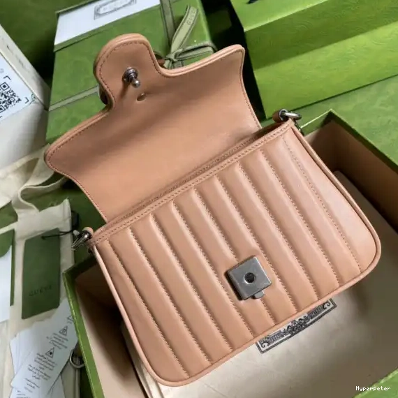 Hyper Peter GG Marmont Top GUCCI Mini Bag Handle 0626